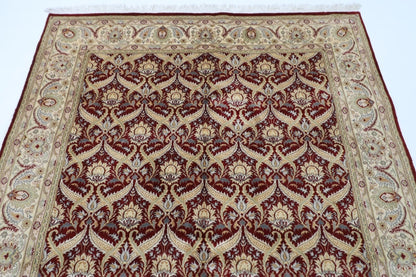 170 x 249 cm | Afghan Tribal Hand Knotted Veg Dye Wool Carpet
