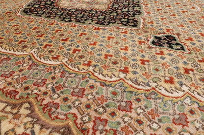 121 x 189 cm | Heriz Tribal Hand Knotted Veg Dye Wool carpet