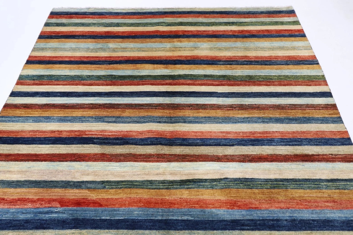 196 x 294 cm | Gabbeh Afghan Tribal Hand Knotted Carpet