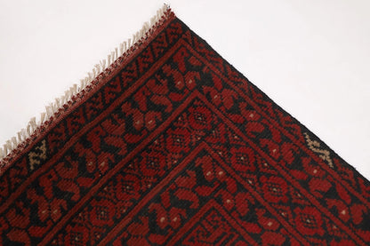 299 x 373 cm | Bokhara Afghan Tribal Hand Knotted Carpet