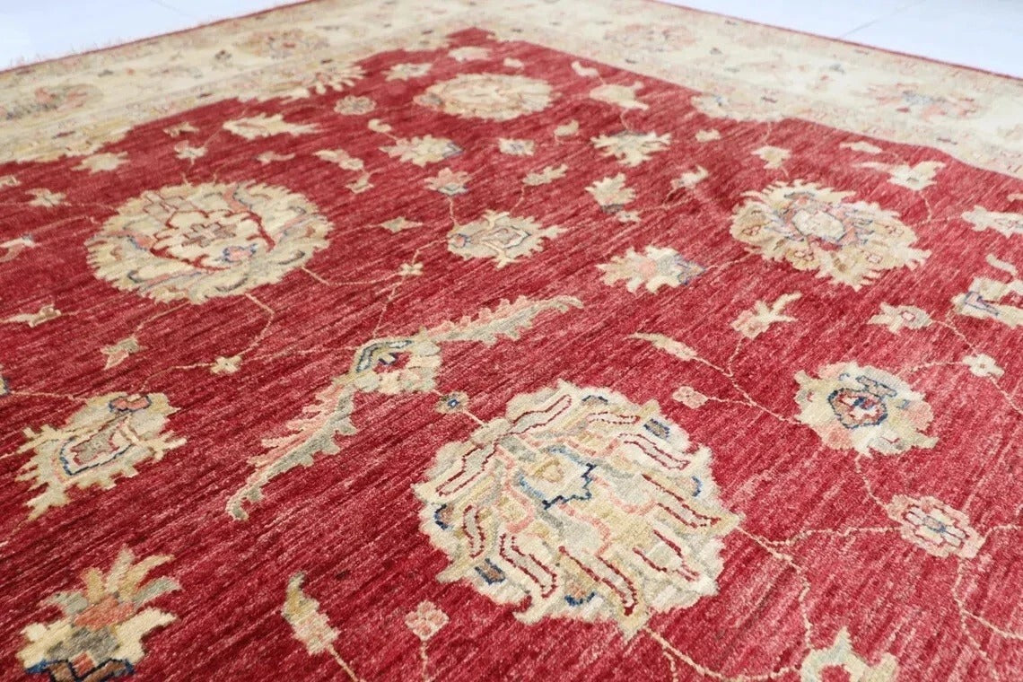 273 x 377 cm | Chobi Afghan Tribal Hand Knotted Carpet
