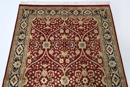 124 x 194 cm | Tribal Hand Knotted Veg Dye Wool carpet