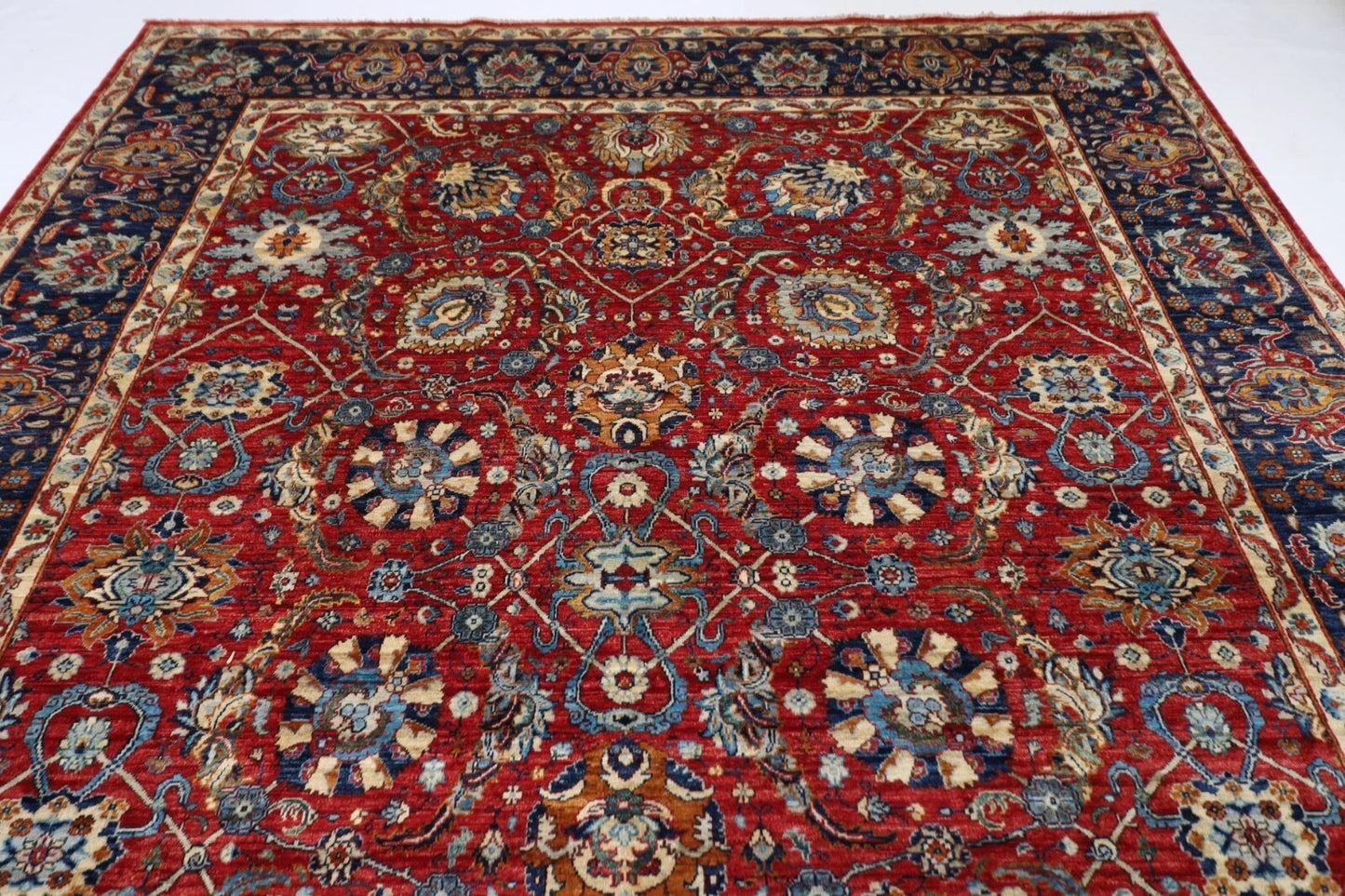 271 x 363 cm | Aryana Afghan Tribal Hand Knotted Carpet
