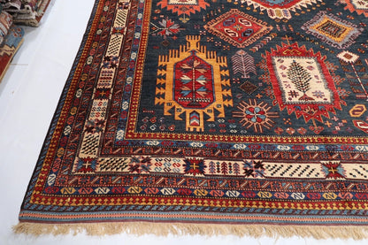 320 x 390 cm | Waziri Afghan Tribal Hand Knotted Carpet