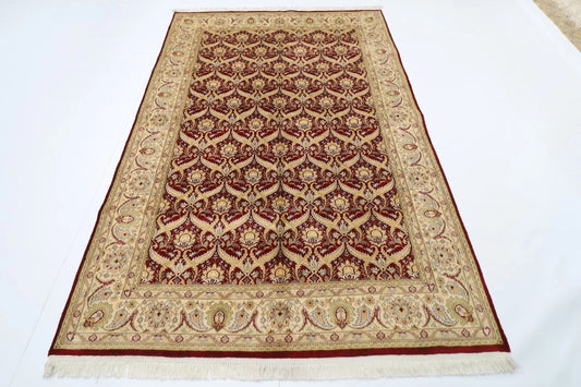 170 x 249 cm | Afghan Tribal Hand Knotted Veg Dye Wool Carpet