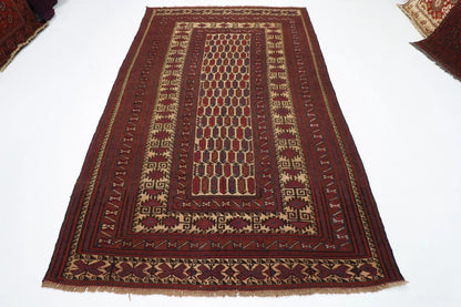 180 x 276 cm | Barjesta Flat Weaved Afghan Tribal Hand Knotted Wool Carpet kilim