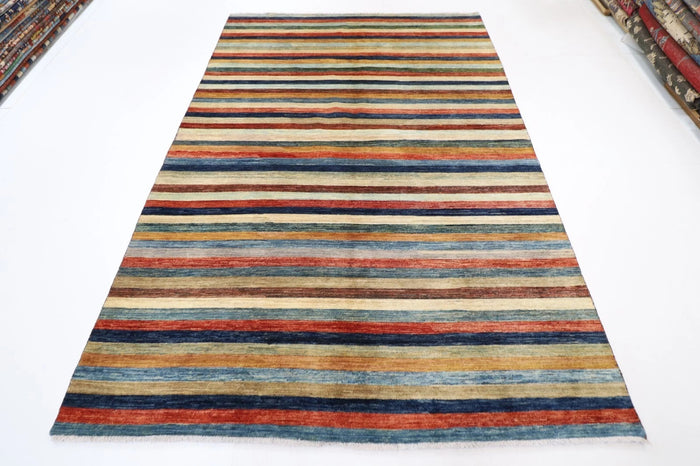 196 x 294 cm | Gabbeh Afghan Tribal Hand Knotted Carpet