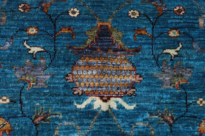 206 x 308 cm | Sultani Afghan Tribal Hand Knotted Carpet