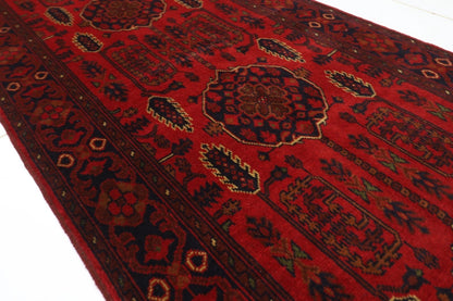 83 x 505 cm | Khal Mohammadi Afghan Tribal Hand Knotted Wool Runner