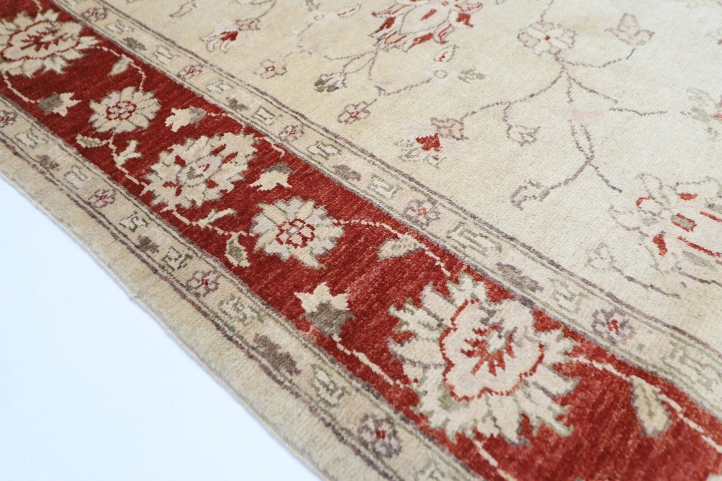 157 x 244 cm | Chobi Afghan Tribal Hand Knotted Veg Dye Wool Carpet
