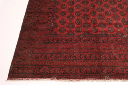 299 x 373 cm | Bokhara Afghan Tribal Hand Knotted Carpet