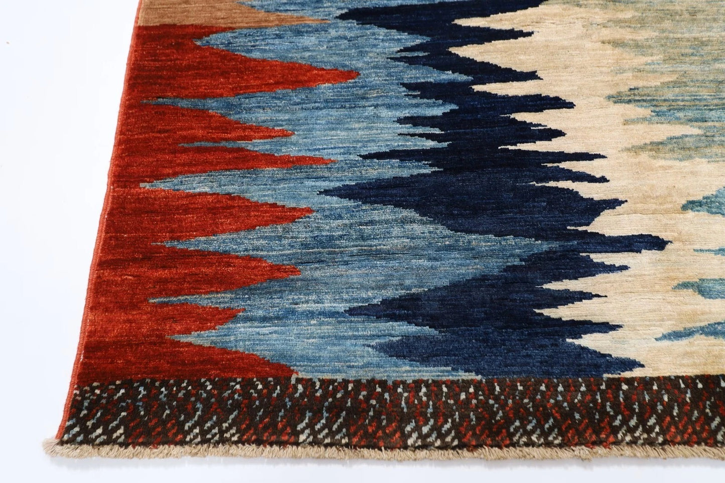 130 x 184 cm | Gabbeh Afghan Tribal Hand Knotted Veg Dye Wool carpet