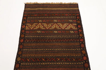 68 x 172 cm | Kilim Afghan Tribal Hand Knotted Wool Runner