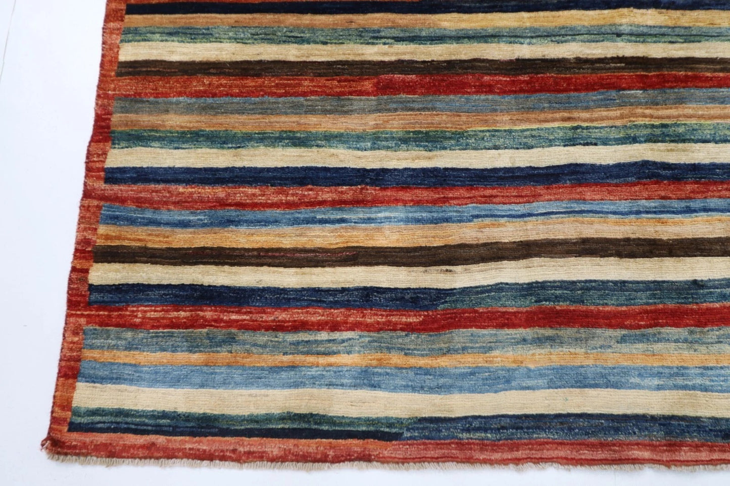 169 x 228 cm | Gabbeh Afghan Tribal Hand Knotted Veg Dye Wool Carpet