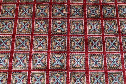 275 x 370 cm | Pazyryk Afghan Tribal Hand Knotted Carpet