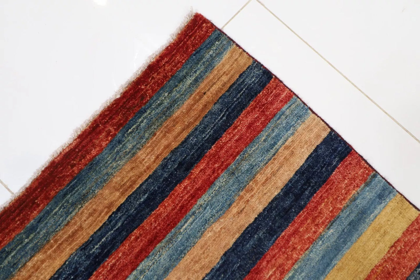 198 x 296 cm | Gabbeh Afghan Tribal Hand Knotted Carpet