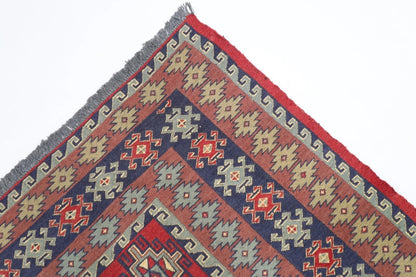 204 x 279 cm | Sumak Afghan Tribal Hand Knotted Kilim