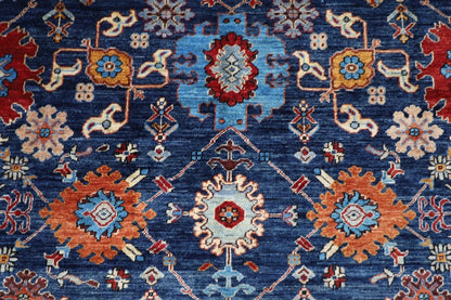 243 x 289 cm | Aryana Afghan Tribal Hand Knotted Carpet