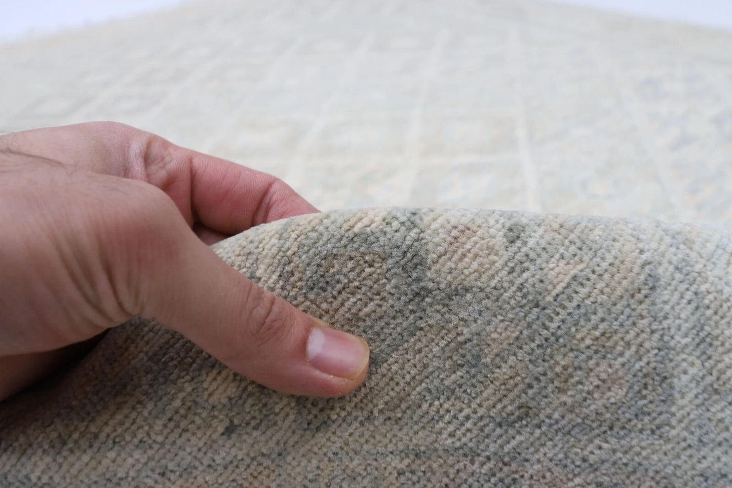 122 x 177 cm | Afghan Tribal Hand Knotted Veg Dye Wool carpet