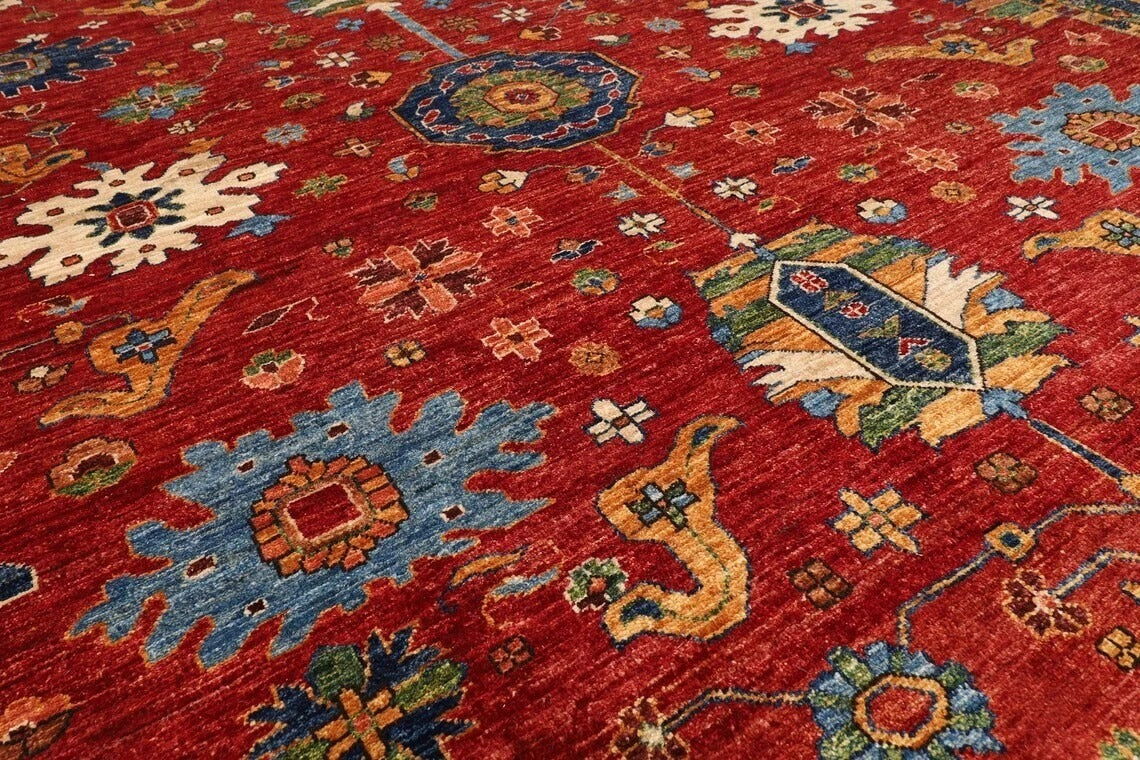 249 x 428 cm | Aryana Afghan Tribal Hand Knotted Carpet