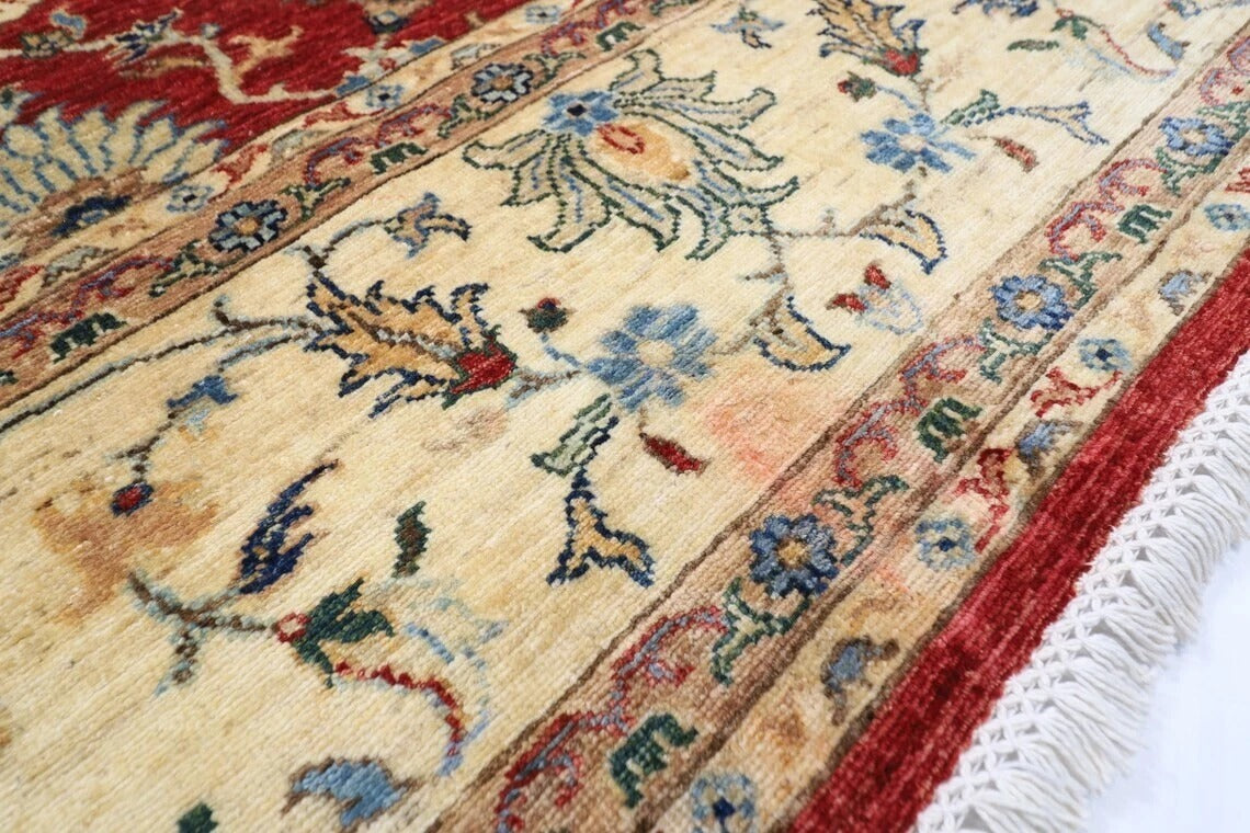 248 x 301 cm | Chobi Afghan Tribal Hand Knotted Carpet