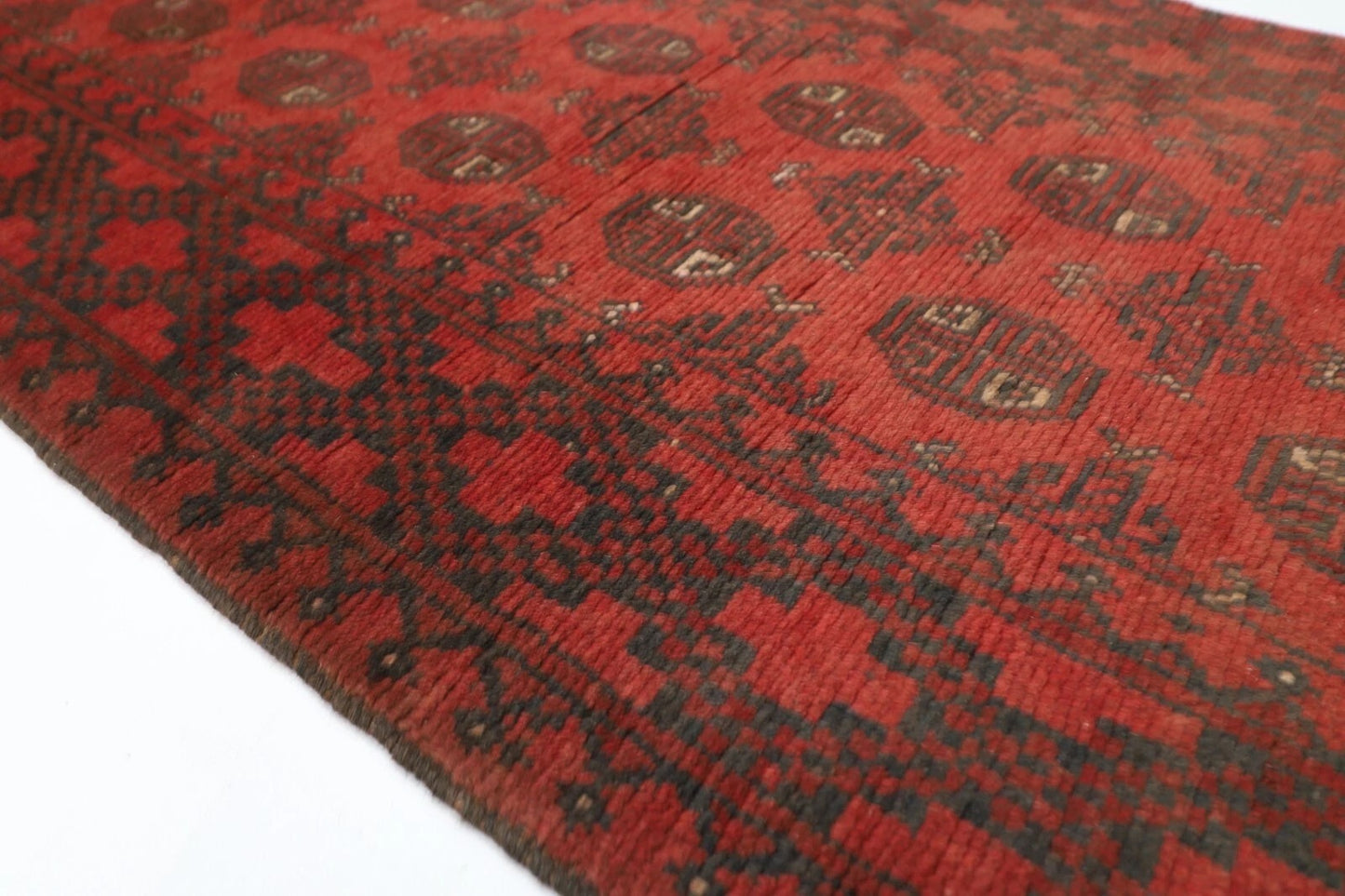 75 x 280 cm | Bokhara Afghan Tribal Hand Knotted Wool Runner