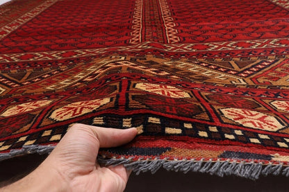 200 x 298 cm | Maranoce Afghan Tribal Hand Knotted Carpet