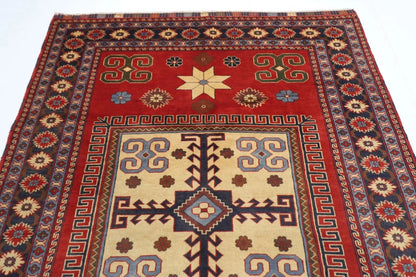 174 x 234 cm | Maranoce Afghan Tribal Hand Knotted Veg Dye Wool Carpet