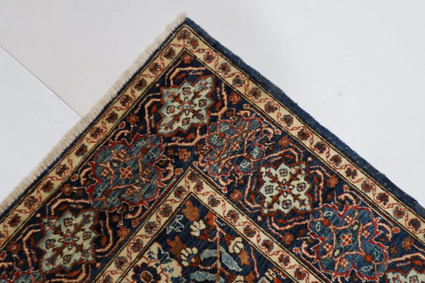 125 x 174 cm | Aryana Afghan Tribal Hand Knotted Veg Dye Wool carpet