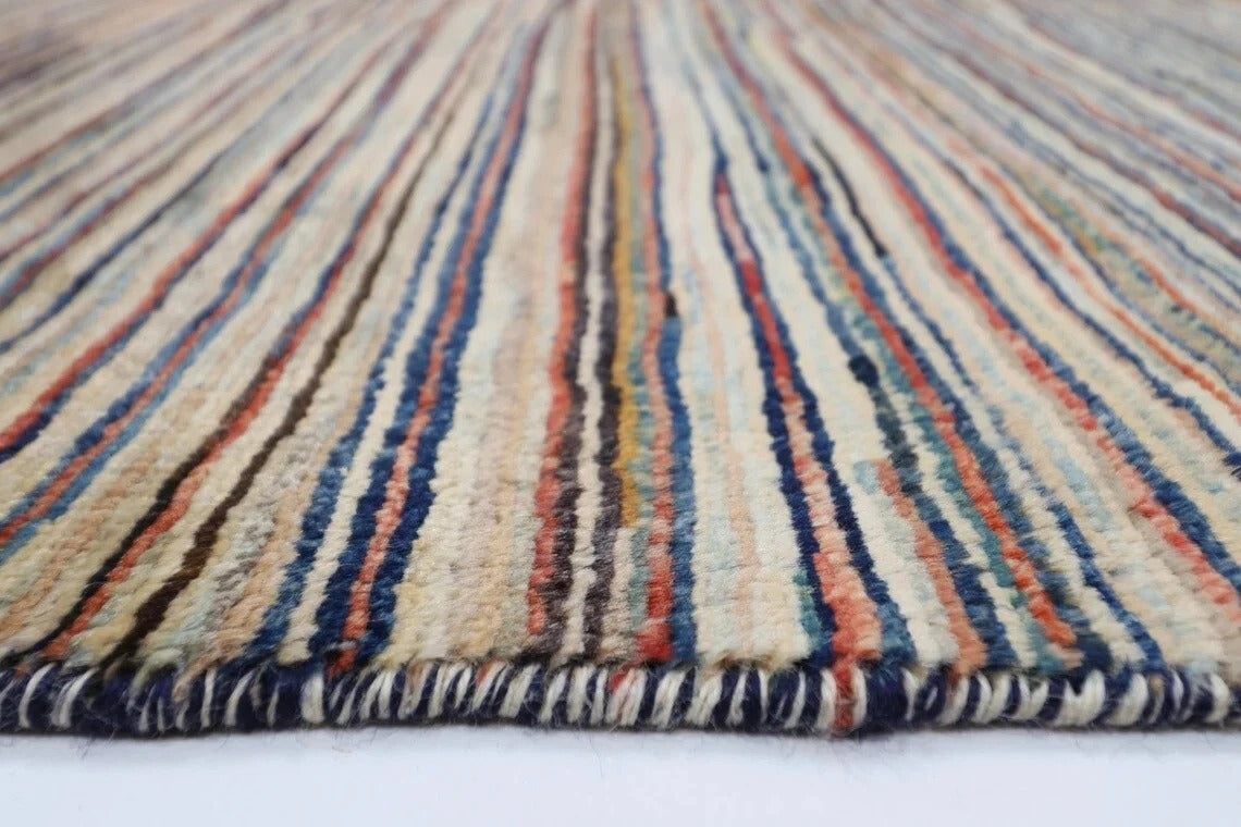 148 x 198 cm | Gabbeh Afghan Tribal Hand Knotted Veg Dye Wool carpet