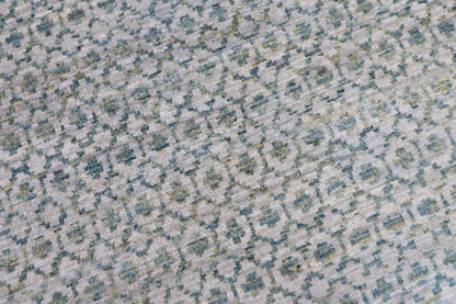 185 x 271 cm | Mamluk Blue Afghan Tribal Hand Knotted Veg Dye Wool Carpet