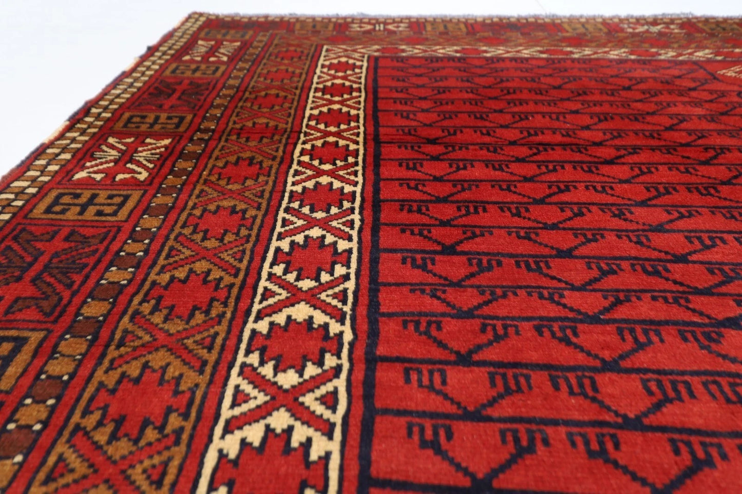 204 x 294 cm | Maranoce Afghan Tribal Hand Knotted Carpet