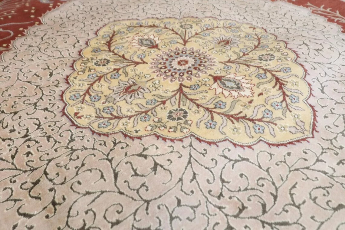 274 x 370 cm | Fine Heriz Tribal Hand Knotted Carpet