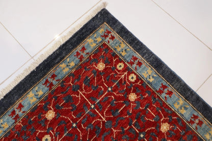 302 x 413 cm | Mamluk Afghan Tribal Hand Knotted Carpet