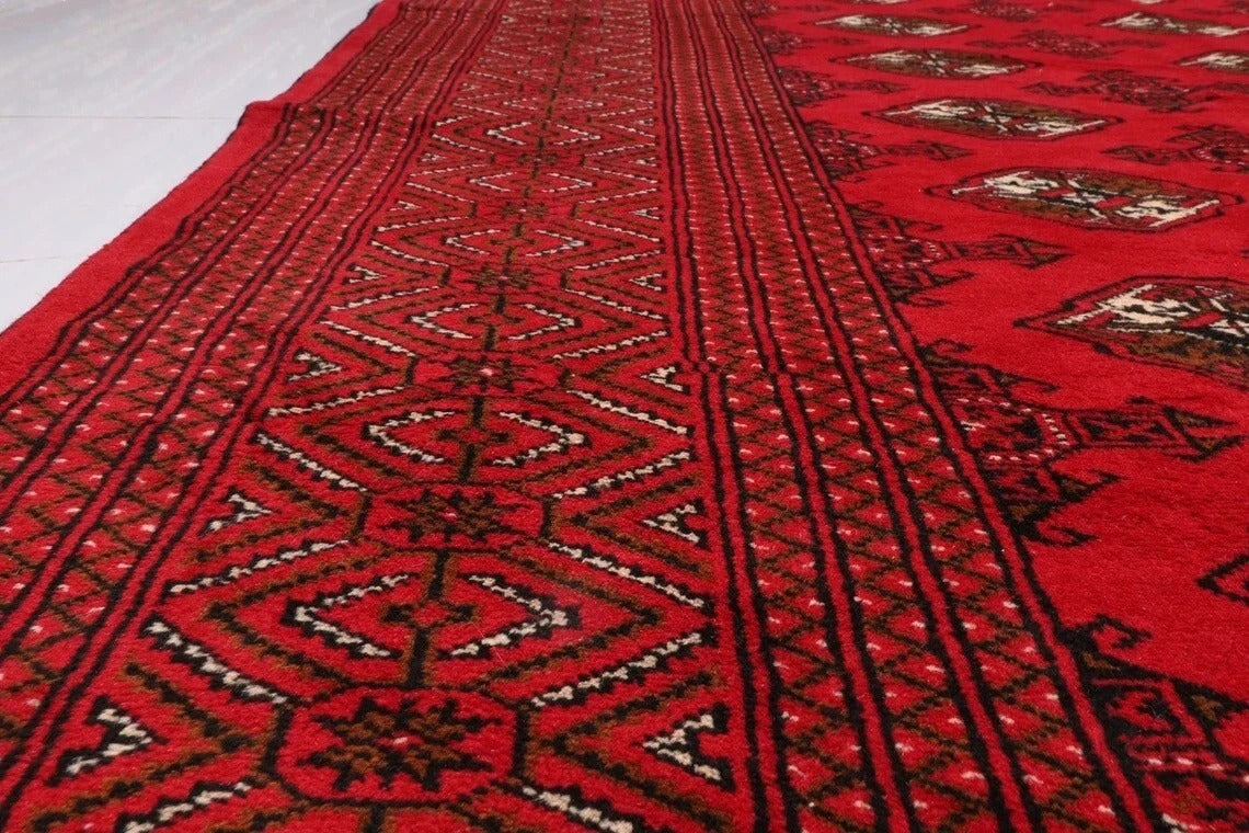 291 x 385 cm | Bokhara Tribal Hand Knotted Carpet