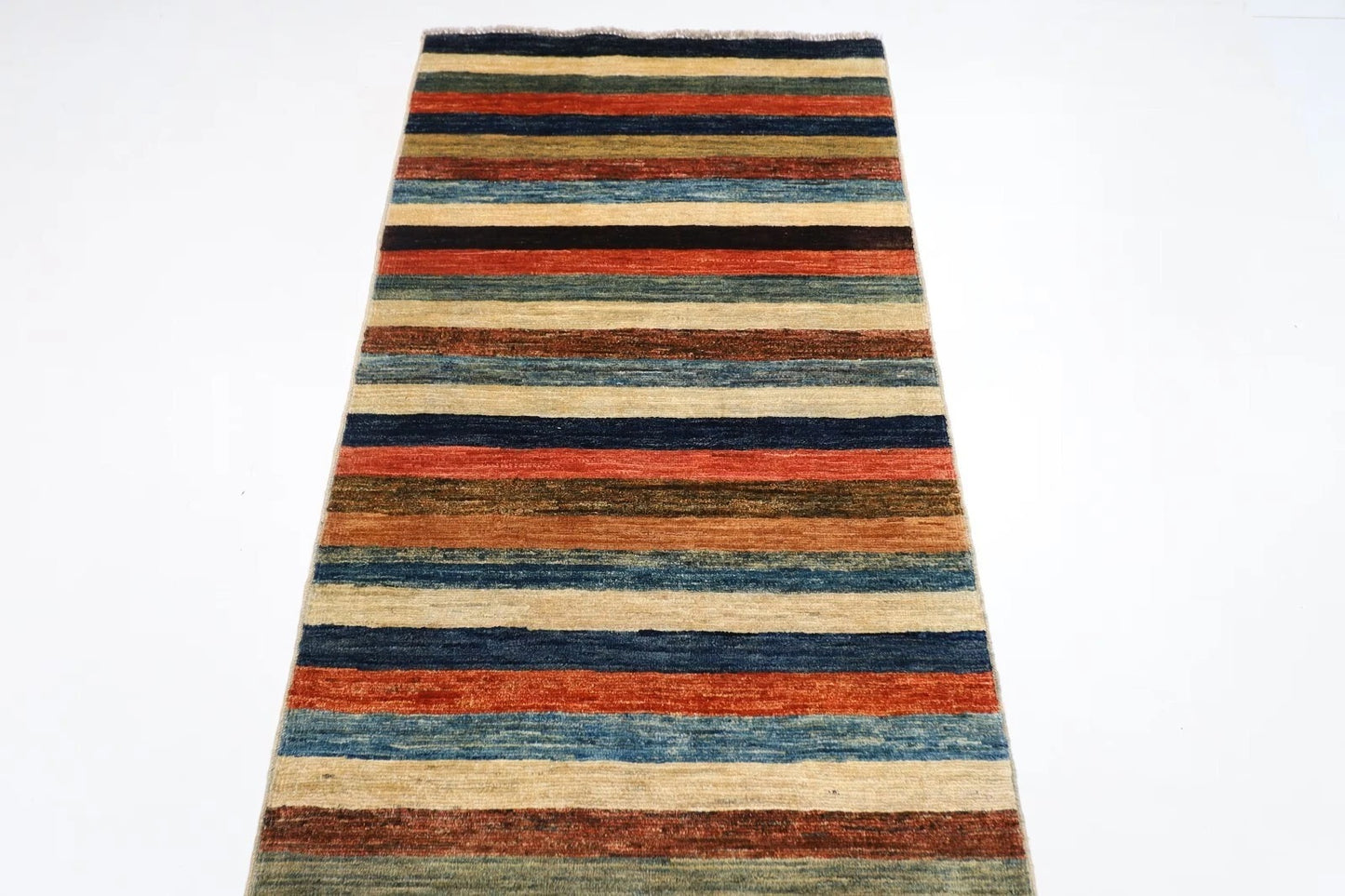83 x 290 cm | Gabbeh Afghan Tribal Hand Knotted Wool Runner
