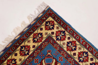 155 x 210 cm | Maranoce Afghan Tribal Hand Knotted Veg Dye Wool Carpet