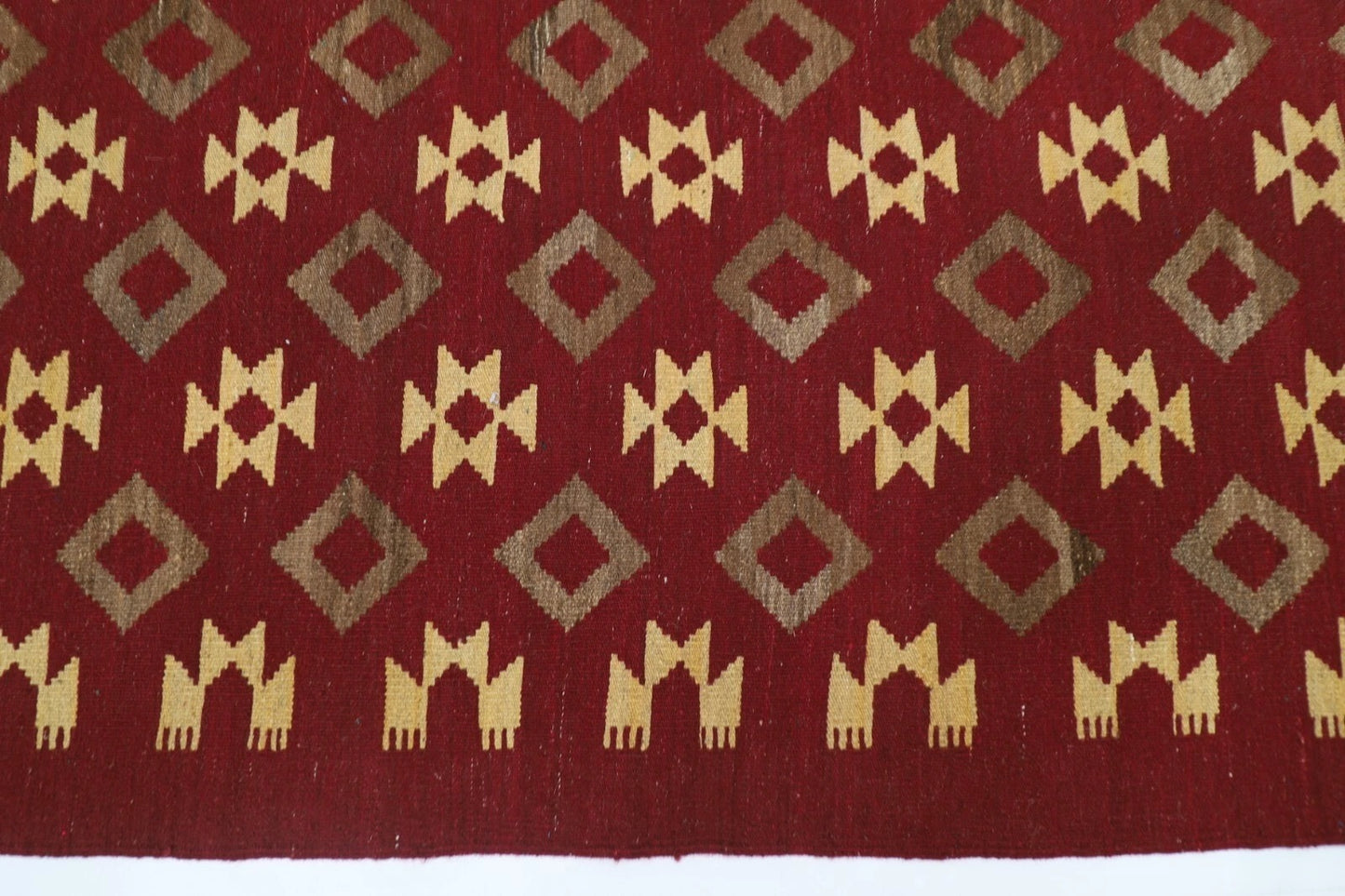 196 x 300 cm | Flat Weaved Afghan Tribal Hand Knotted Kilim