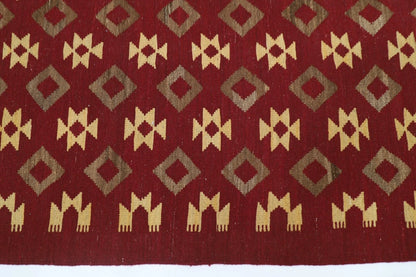 196 x 300 cm | Flat Weaved Afghan Tribal Hand Knotted Kilim