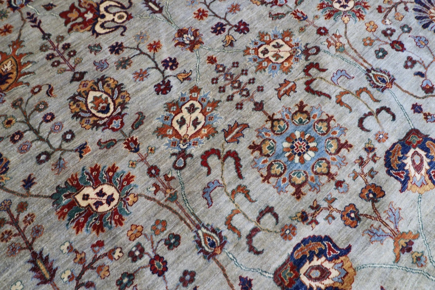 393 x 584 cm | Aryana Afghan Tribal Hand Knotted Carpet