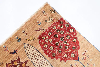245 x 300 cm | Landscape Afghan Tribal Hand Knotted Carpet