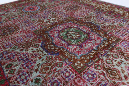 129 x 183 cm | Mamluk Afghan Tribal Hand Knotted Veg Dye Wool carpet
