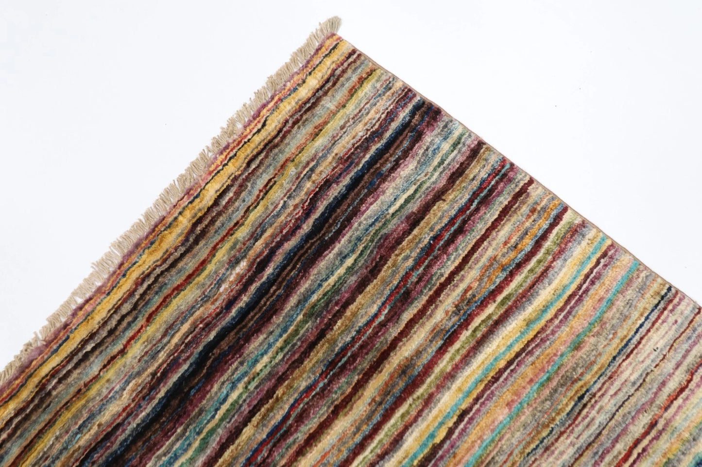 142 x 195 cm | Gabbeh Afghan Tribal Hand Knotted Veg Dye Wool carpet