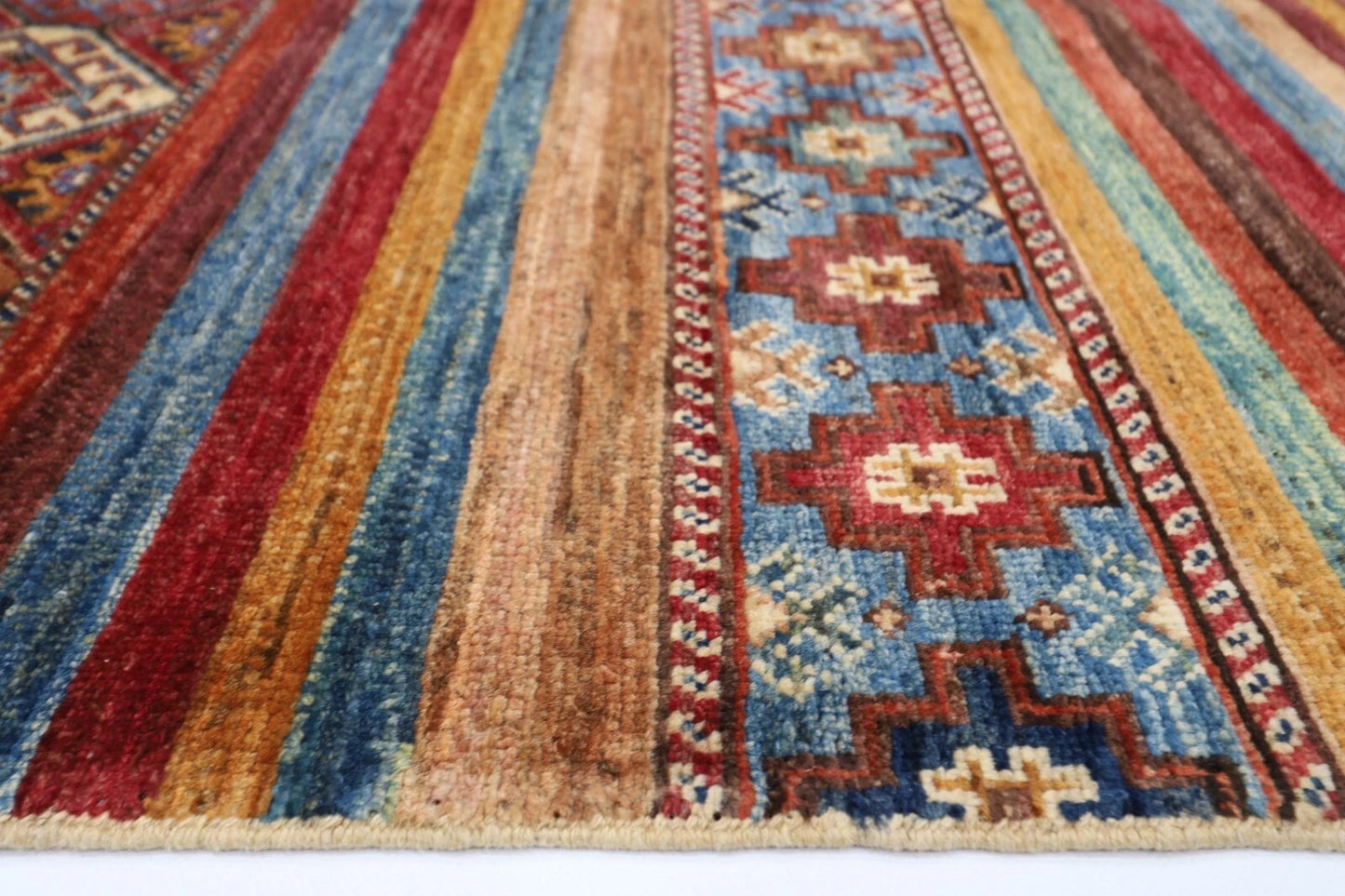 206 x 295 cm | Khorjun Afghan Tribal Hand Knotted Carpet