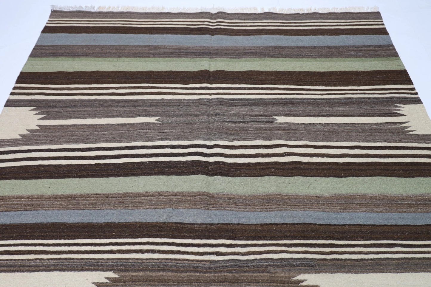 204 x 290 cm | Flat Weaved Afghan Tribal Hand Knotted Kilim