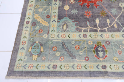 305 x 424 cm | Oushak Afghan Hand Knotted Carpet