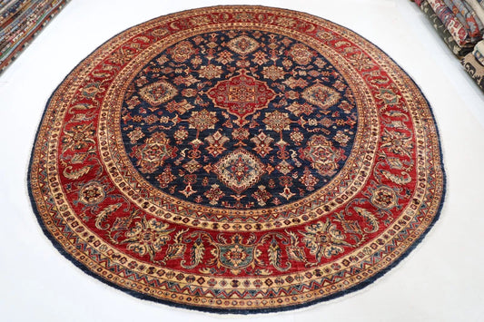 300 x 315 cm | Kazak Afghan Tribal Hand Knotted Wool Carpet