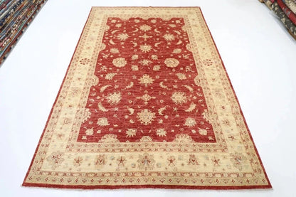 199 x 294 cm | Chobi Afghan Tribal Hand Knotted Carpet