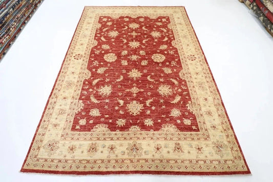 199 x 294 cm | Chobi Afghan Tribal Hand Knotted Carpet