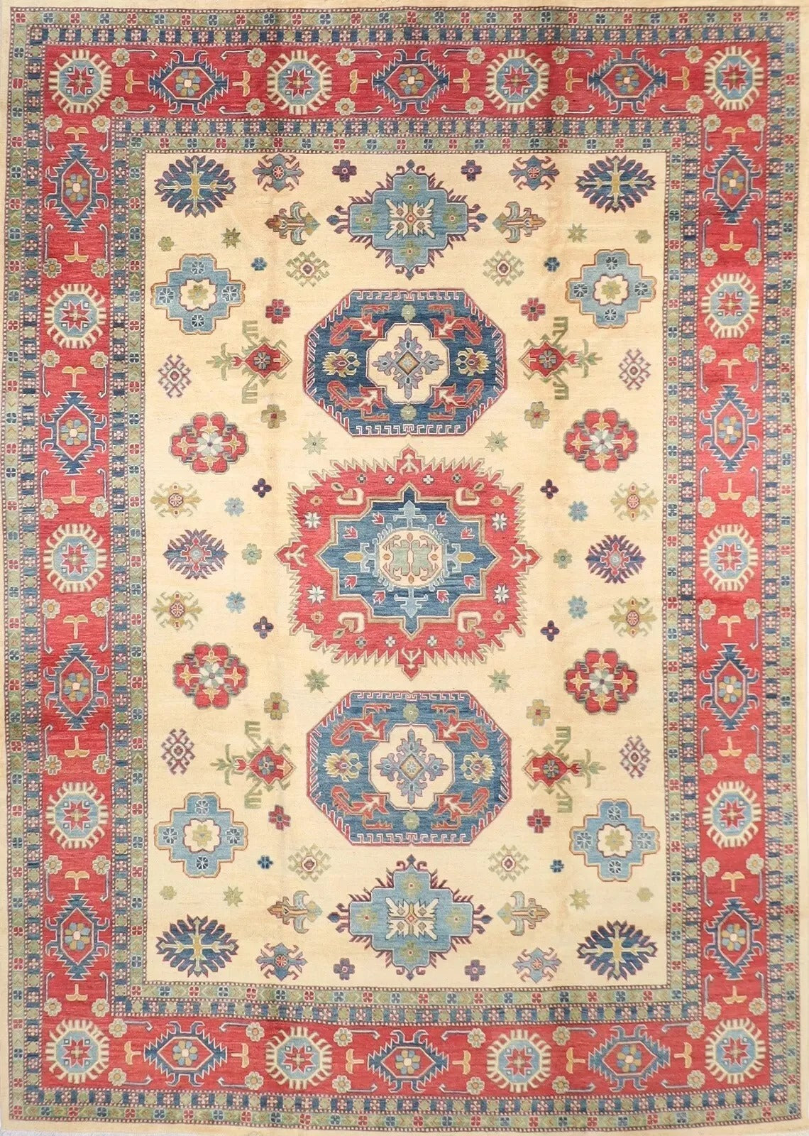 270 x 375 cm | Yakkish Afghan Hand Knotted Carpet